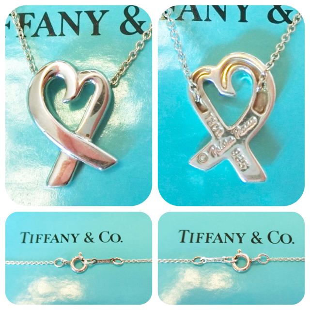 Tiffany & Co.(ティファニー)のティファニー ラビングハートリング 7号＆ラビングハートネックレス レディースのアクセサリー(リング(指輪))の商品写真