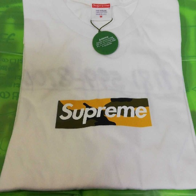 supreme brooklyn box logo tee　シュプリーム　M