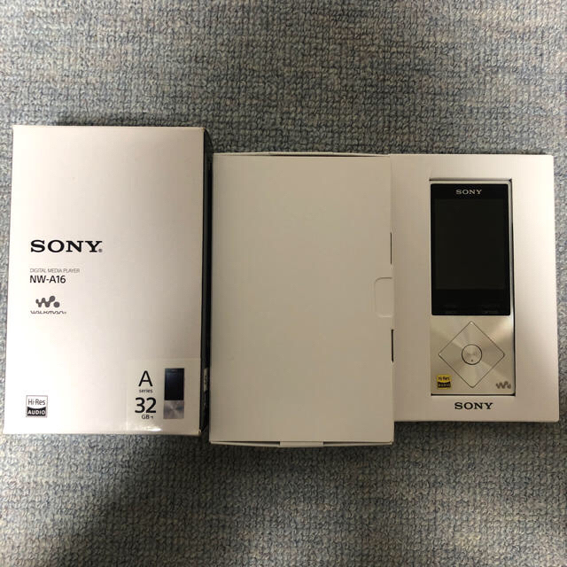 SONY ウォークマン NW-A16 32GB シルバー ハイレゾ対応オーディオ機器