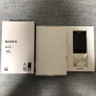 ウォークマン(WALKMAN)のNW-A16 (S) [32GB シルバー] 中古(ポータブルプレーヤー)