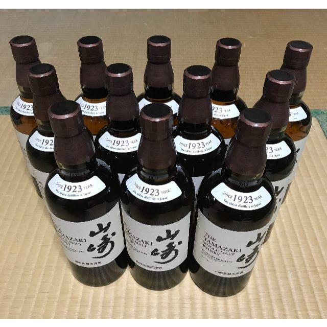 サントリー ウイスキー 山崎 700ml 12本 ノンエイジ 未開封-