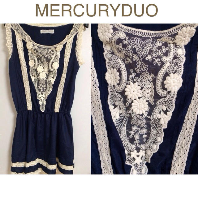 MERCURYDUO(マーキュリーデュオ)のマーキュリー ワンピース レディースのワンピース(ミニワンピース)の商品写真