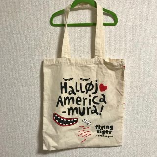 フライングタイガーコペンハーゲン(Flying Tiger Copenhagen)のフライングタイガー アメリカ村限定 エコバッグ(エコバッグ)