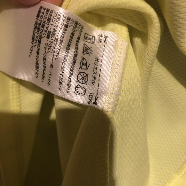 adidas(アディダス)のadidas Ｔシャツ イエロー 黄色 レディースのトップス(Tシャツ(半袖/袖なし))の商品写真