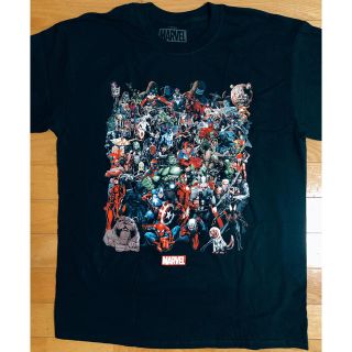 MARVELオフィシャル】マーベル キャラクター 大集合 Tシャツの通販 by