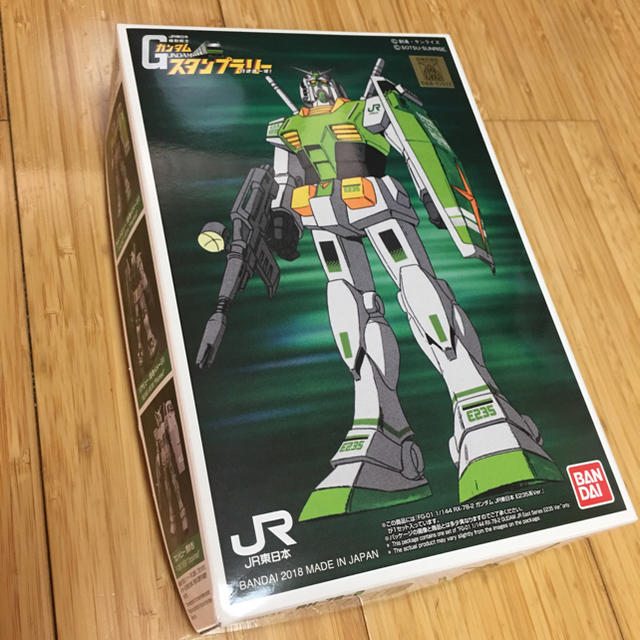 BANDAI(バンダイ)の2018年 JR東日本 機動戦士ガンダム スタンプラリー ガンプラ エンタメ/ホビーのおもちゃ/ぬいぐるみ(プラモデル)の商品写真