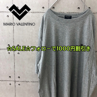 マリオバレンチノ(MARIO VALENTINO)の【レア】マリオバレンチノ  ビッグシルエット Tシャツ 3L(Tシャツ/カットソー(半袖/袖なし))