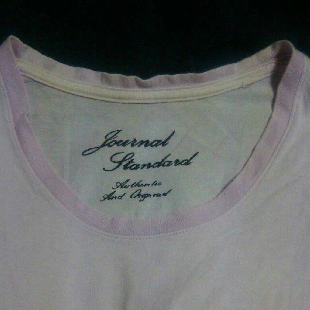 JOURNAL STANDARD(ジャーナルスタンダード)のjournalstandard 五分袖Tシャツ Ｍサイズ 爽やか さわやか 中古 メンズのトップス(Tシャツ/カットソー(七分/長袖))の商品写真