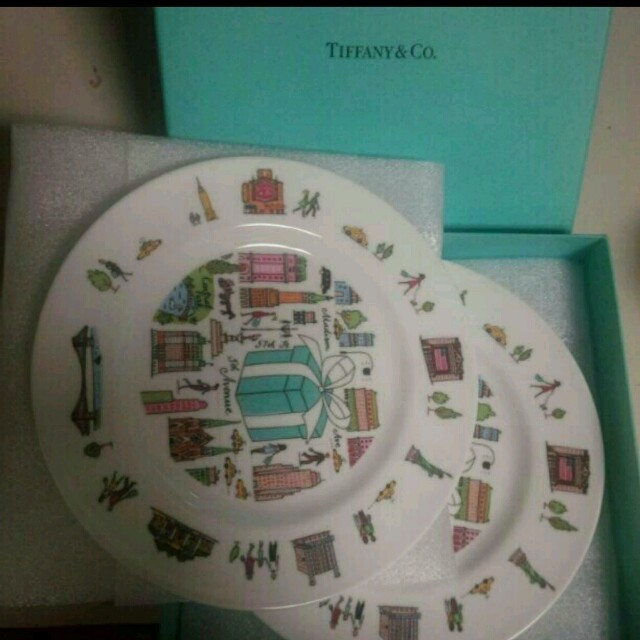 Tiffany & Co.(ティファニー)の♡TIFFANY♡お皿 インテリア/住まい/日用品のキッチン/食器(食器)の商品写真