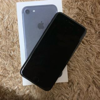 アイフォーン(iPhone)のiPhone7 BLACK 128GB 最終値下げ！SIMフリー(スマートフォン本体)