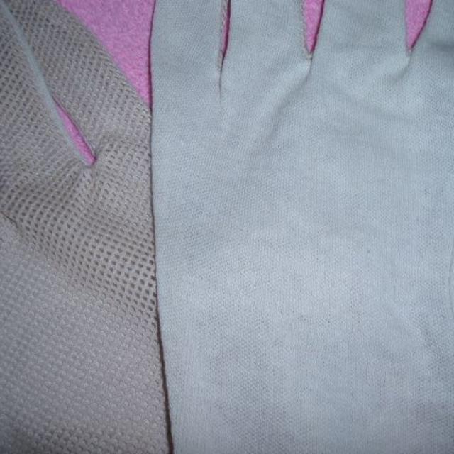 紫外線が見える！ UVチェックロング手袋　 59cm　 ベージュ　定価￥2100 レディースのファッション小物(手袋)の商品写真