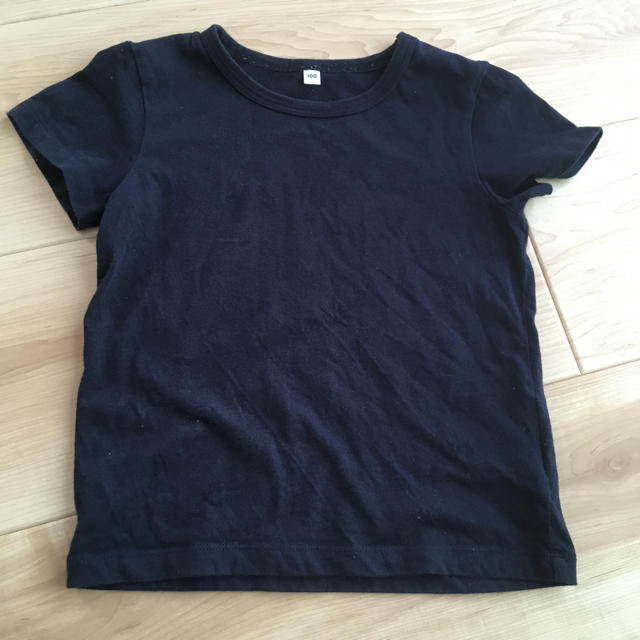 MUJI (無印良品)(ムジルシリョウヒン)の無印＊美品＊100サイズ＊Tシャツ2枚SET キッズ/ベビー/マタニティのキッズ服男の子用(90cm~)(Tシャツ/カットソー)の商品写真