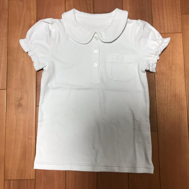 ニッセン(ニッセン)のニッセン 半袖 カットソーブラウス 120cm キッズ/ベビー/マタニティのキッズ服女の子用(90cm~)(ブラウス)の商品写真