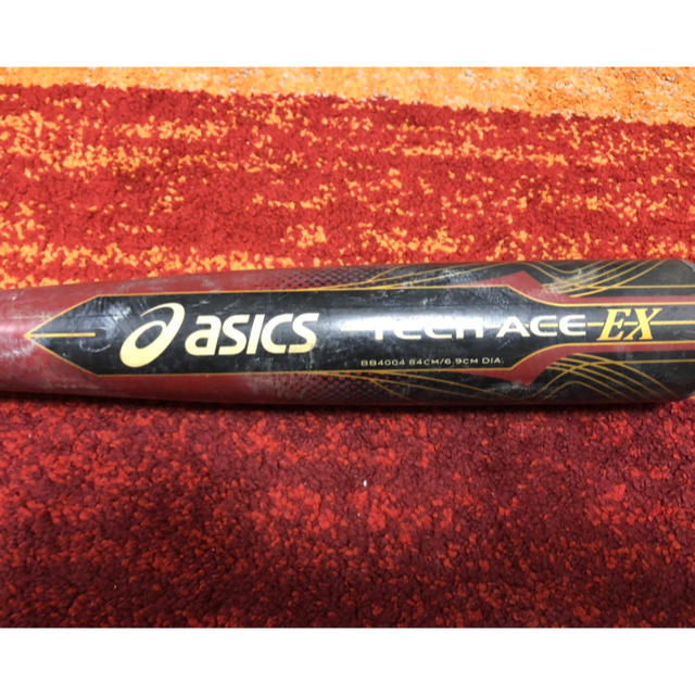 asics(アシックス)の★ゆと様専用★アシックス（asics）軟式野球用高機能バット（テックエースＥＸ） スポーツ/アウトドアの野球(バット)の商品写真