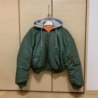 サンベットモン(saintvêtement (saintv・tement))の登坂広臣着用 VETEMENTS ma-1(ブルゾン)