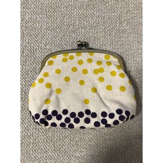 マリメッコ(marimekko)の親子がまぐち（ドット柄）(財布)