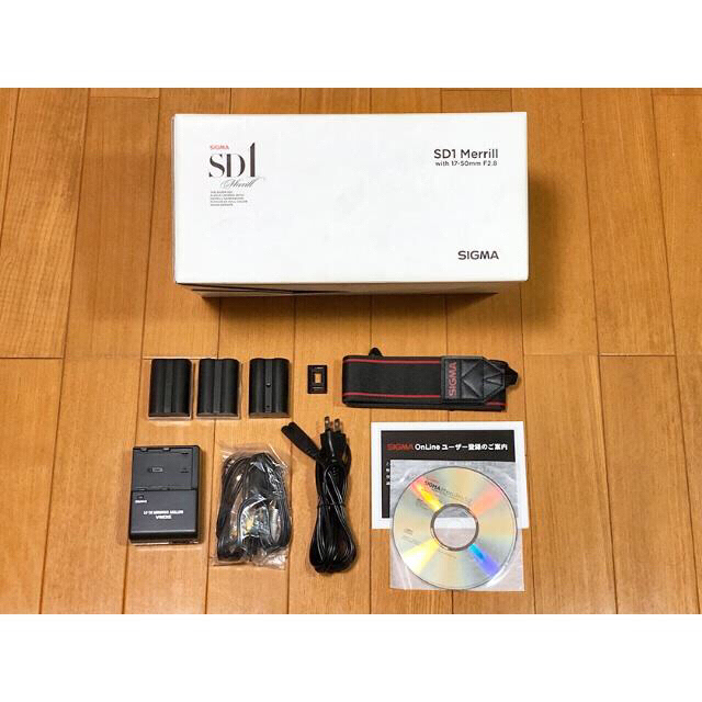 SIGMA SD1 Merrill ボディ／予備バッテリー付き