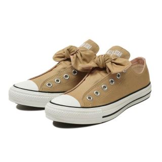 コンバース(CONVERSE)のコンバース オールスター スリッポン ベージュ 24.0cm(スニーカー)