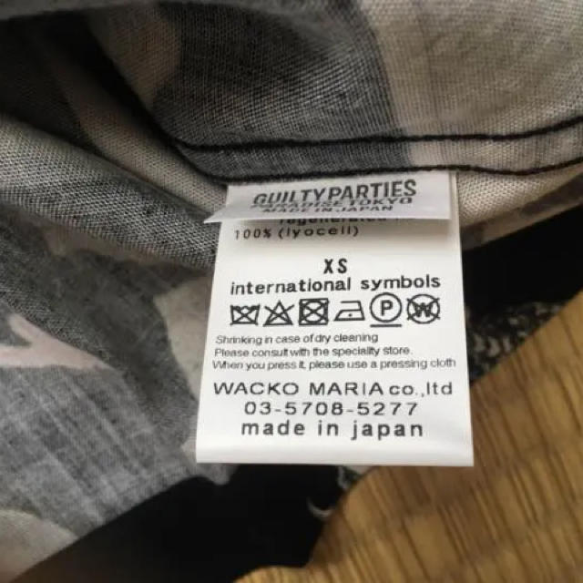 WACKO MARIA(ワコマリア)の希少 XS  wackomaria お化け柄 アロハシャツ 常田  メンズのトップス(シャツ)の商品写真