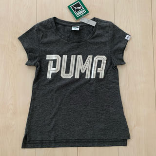 プーマ(PUMA)の新品タグ付き！PUMAプーマ♡ドライ半袖Tシャツ130グレー120(Tシャツ/カットソー)