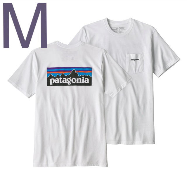 パタゴニア Patagonia  ポケット  Ｔシャツ  白  新品