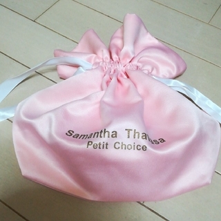 サマンサタバサ(Samantha Thavasa)のSamantha Thavasa 巾着袋/ポーチ　ピンク色(ポーチ)