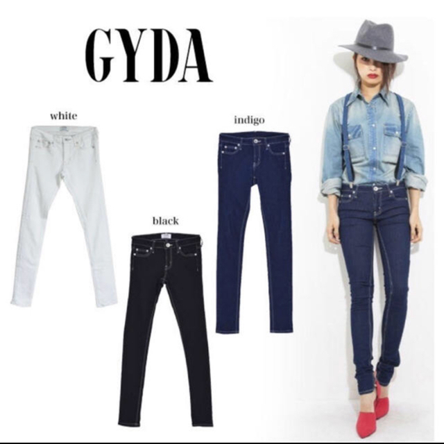 GYDA(ジェイダ)のGYDAスキニーパンツ（黒） レディースのパンツ(スキニーパンツ)の商品写真