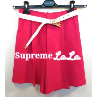 シュープリームララ(Supreme.La.La.)のシュープリームララ　ショートパンツ　キュロット(キュロット)