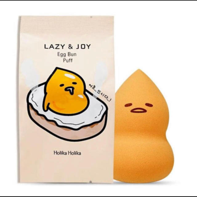 Holika Holika(ホリカホリカ)のぐでたま🐣エッグパフ3個セット コスメ/美容のベースメイク/化粧品(その他)の商品写真