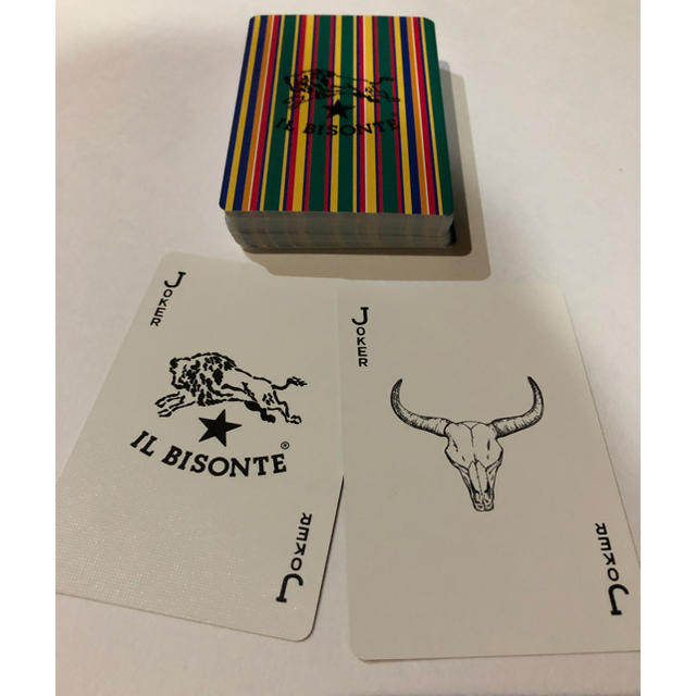 IL BISONTE(イルビゾンテ)のIL BISONRE‘ トランプ【非売品】 エンタメ/ホビーのテーブルゲーム/ホビー(トランプ/UNO)の商品写真