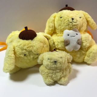 ポムポムプリン - ポムポムプリン 初期 ぬいぐるみ ほか セットの通販 ポムポムプリン - ポムポムプリン 初期 ぬいぐるみ ほか セットの通販