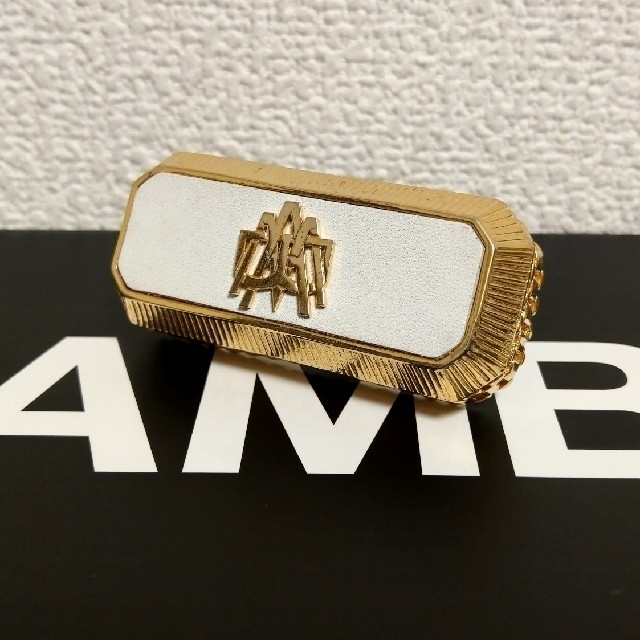 AMBUSH(アンブッシュ)の2 Finger Ring【GOLD】 メンズのアクセサリー(リング(指輪))の商品写真