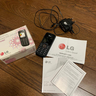 エルジーエレクトロニクス(LG Electronics)のLG  SIMフリー携帯電話(携帯電話本体)