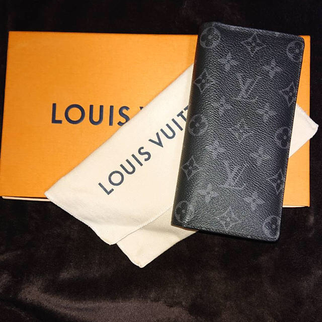 LOUIS VUITTON財布 ブラザ モノグラムエクリプス