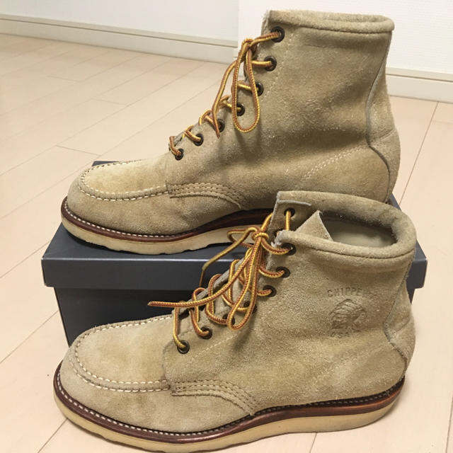 CHIPPEWA　モックトゥブーツ