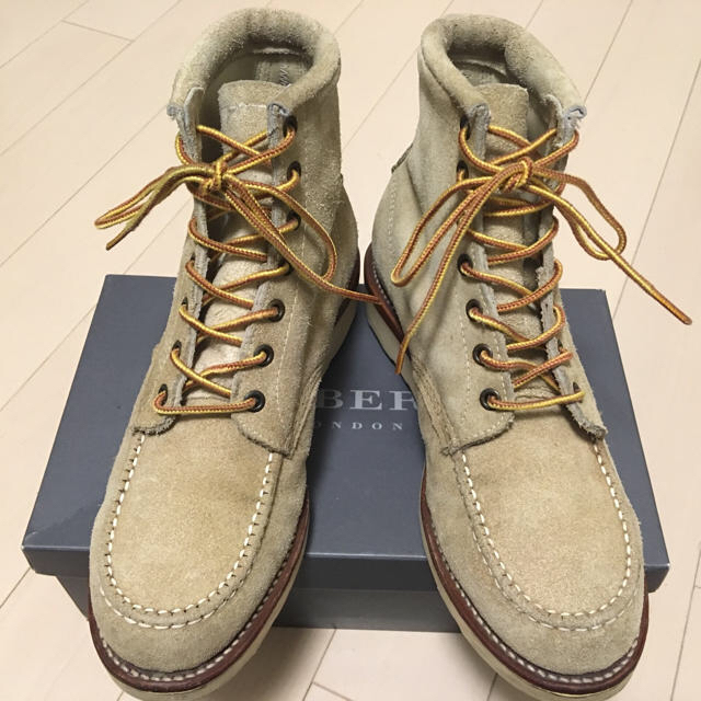 CHIPPEWA(チペワ)の最終価格★美品★ Chippewa(チペワ) スウェード モックトゥブーツ メンズの靴/シューズ(ブーツ)の商品写真