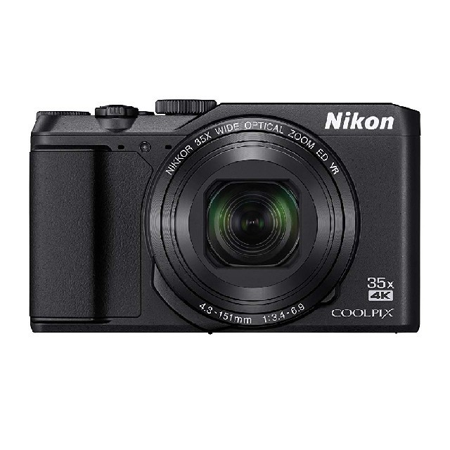 Nikon(ニコン)のNikon COOLPIX A900 光学35倍ズーム 2029万画素 ブラック スマホ/家電/カメラのカメラ(コンパクトデジタルカメラ)の商品写真