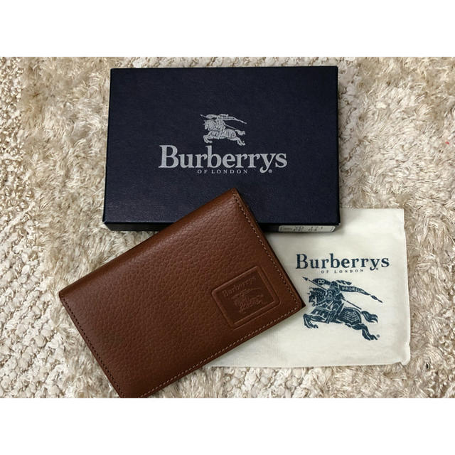 BURBERRY(バーバリー)の最終値下げ 新品未使用 激レア バーバリー burberrys 名刺入れ メンズのファッション小物(名刺入れ/定期入れ)の商品写真