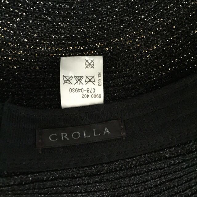 CROLLA(クローラ)のCROLLAのカンカン帽 レディースの帽子(麦わら帽子/ストローハット)の商品写真