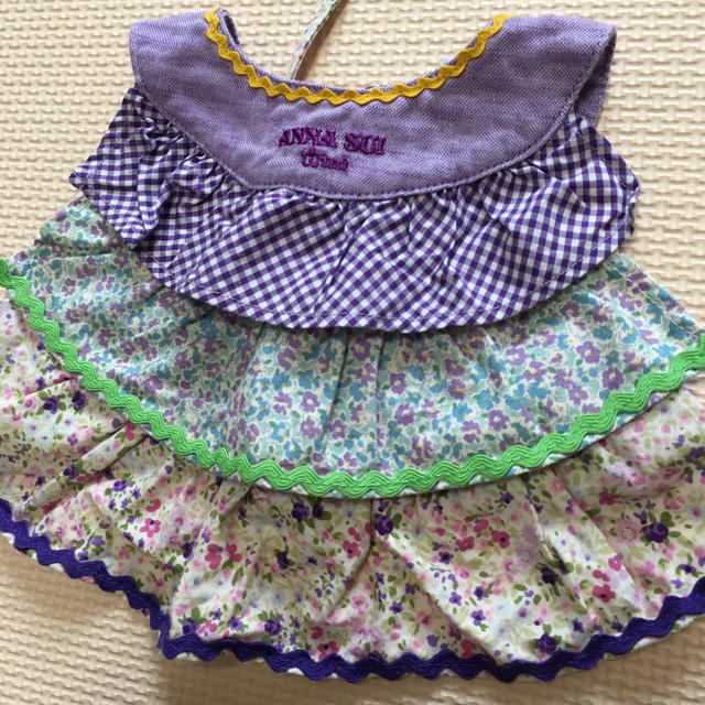 ANNA SUI mini(アナスイミニ)のANA SUI ベビー服  セットアップ フリーサイズ（60-80） キッズ/ベビー/マタニティのベビー服(~85cm)(ロンパース)の商品写真