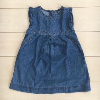 ベビーギャップ(babyGAP)のbaby gap  デニム ワンピース 110(ワンピース)