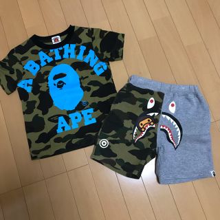 アベイシングエイプ(A BATHING APE)の専用 エイプ キッズ 2点(Tシャツ/カットソー)