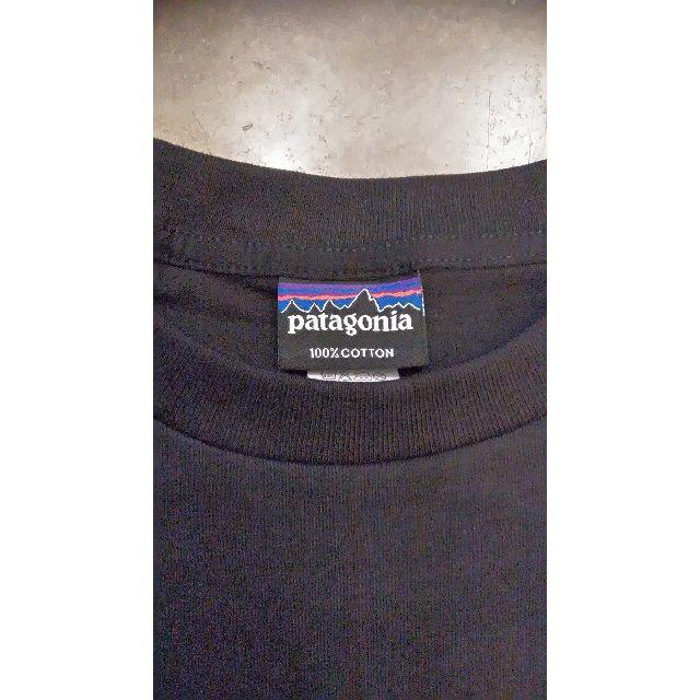 patagonia パタゴニア　メンズ半袖T シャツ　黒　ボックス メンズのトップス(Tシャツ/カットソー(半袖/袖なし))の商品写真