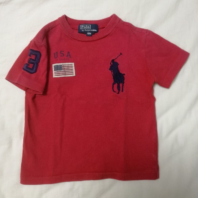 Ralph Lauren(ラルフローレン)の最終値下げ RALPH LAUREN　Tシャツ　85cm(18M) キッズ/ベビー/マタニティのベビー服(~85cm)(Ｔシャツ)の商品写真