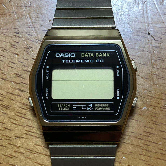 CASIO(カシオ)のCASIO DB-200G  ゴールド 80sオールド腕時計 メンズの時計(腕時計(デジタル))の商品写真