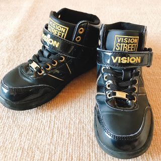 ヴィジョン ストリート ウェア(VISION STREET WEAR)のVISION ダンス シューズ 靴 スニーカー 黒 20(スニーカー)