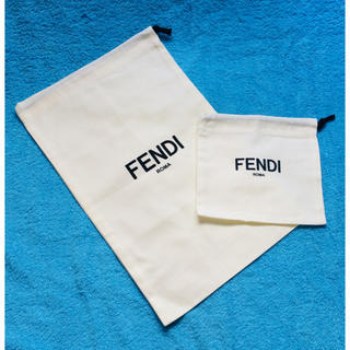 フェンディ(FENDI)のFENDIの巾着袋 大 小 2点セット 未使用(その他)