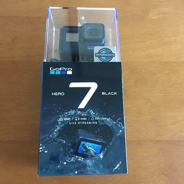 GoPro(ゴープロ)のGoPro HERO7 ブラック CHDHX-701-FW 新品  スマホ/家電/カメラのカメラ(ビデオカメラ)の商品写真