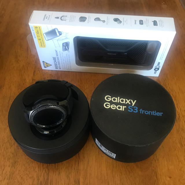 SAMSUNG(サムスン)のGalaxy Gear S3（frontier） メンズの時計(腕時計(デジタル))の商品写真