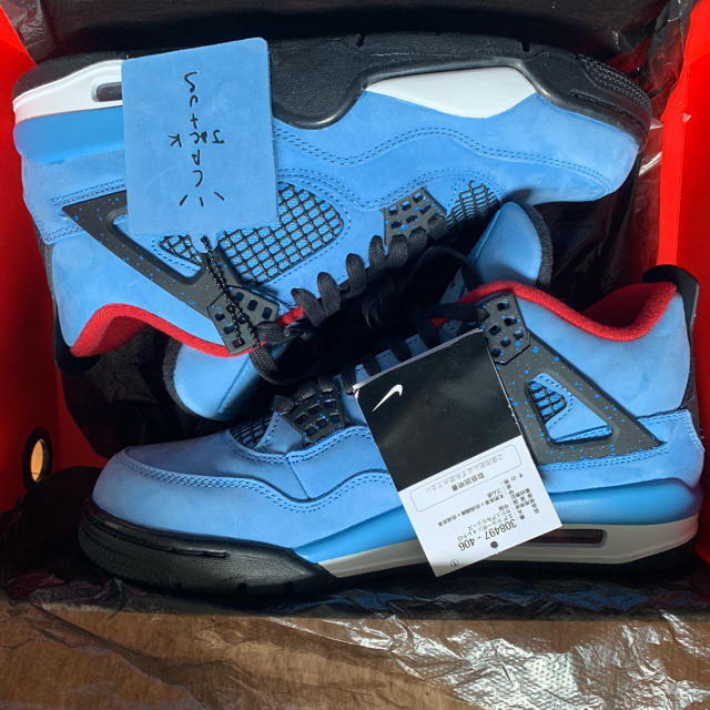 AIR JORDAN 4　TRAVIS SCOT 26.5cmスニーカー